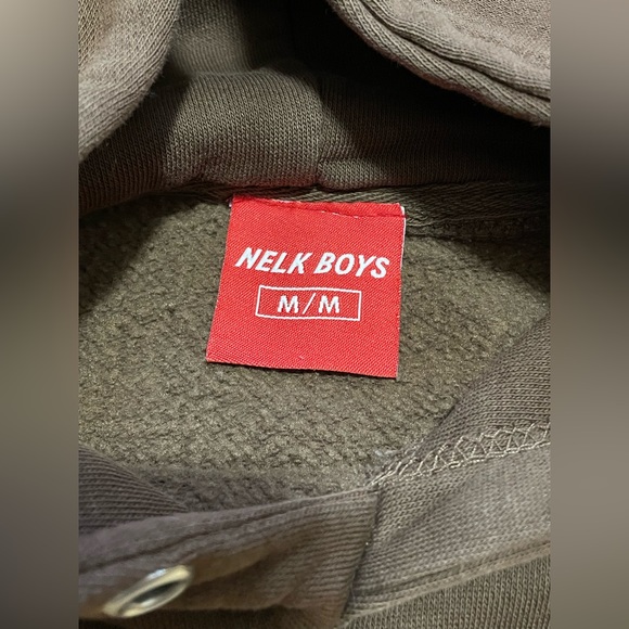 FULL SEND BY NELK BOYS “TIM HORTON’S” BROWN HOODIE SIZE MEDIUM MINT & PERFECT - Picture 4 of 13